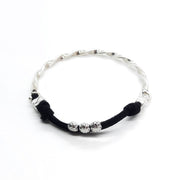 Armreif Armband Schwarz Spirale Armband KOOMPLIMENTS