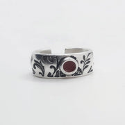 Damen Vintage Ring mit Blumen - Viny Ringe KOOMPLIMENTS