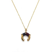 Doppelhorn Halskette - FARO CHAIN MINI Halsketten KOOMPLIMENTS