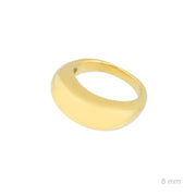 Edelstahl Ring - Big Curvy Ringe KOOMPLIMENTS