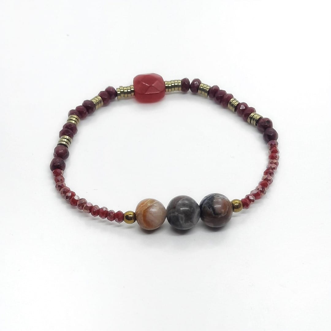 Elastische Perlenarmbänder - PERLAS Armband KOOMPLIMENTS