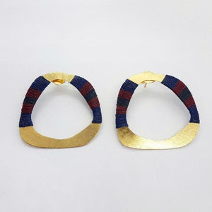 Large lightweight women's earrings - Ofiura Maxi