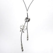 Lange Halskette mit minimalistischem Schmetterling - Butterfly Halsketten KOOMPLIMENTS