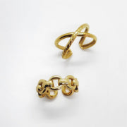 Massiver eleganter Ring in Form einer Kette Ringe KOOMPLIMENTS