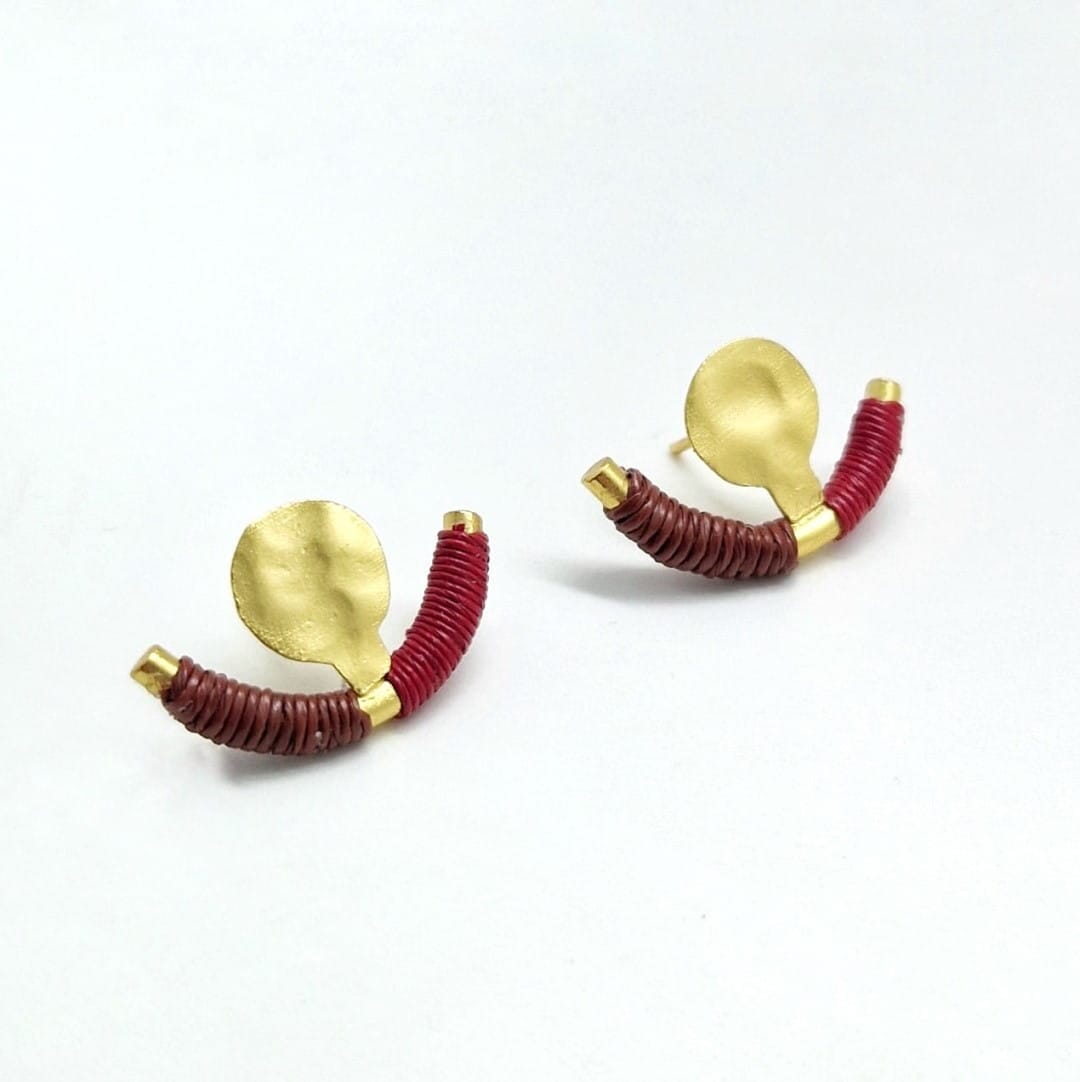 Nachhaltige Ohrringe Gold - TOTA Ohrringe KOOMPLIMENTS