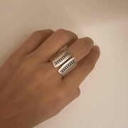 Offener Tuareg Ring Silber Gross - Tariga Ringe KOOMPLIMENTS
