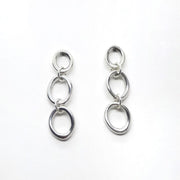 Ohrringe mit Kreisgliedern - Kontinuität Ohrringe KOOMPLIMENTS