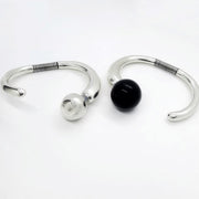 Silber Armreif mit Kugel - TOLEDO Armband KOOMPLIMENTS