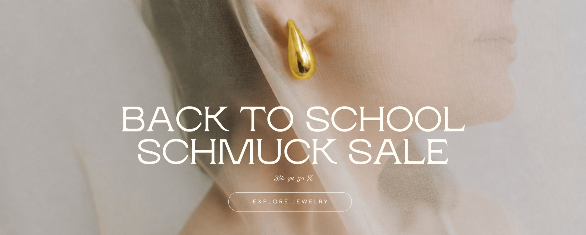 Reduzierte Ringe und Ohrringe im Back-to-School Schmuck-Sale