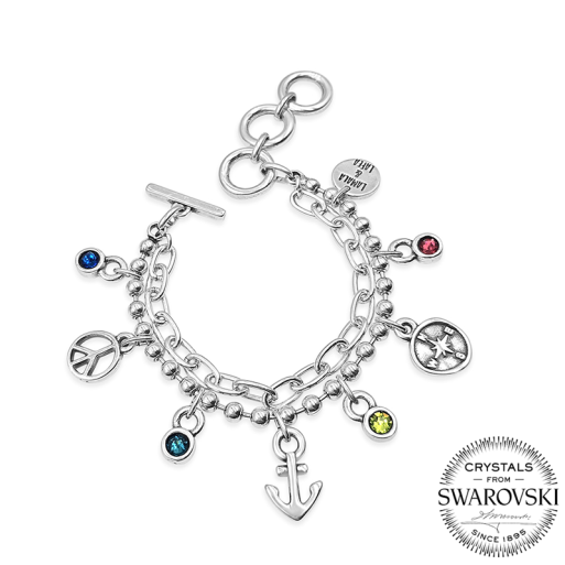 Charm Silberarmband | Spanien Schmuck | KOOMPLIMENTS