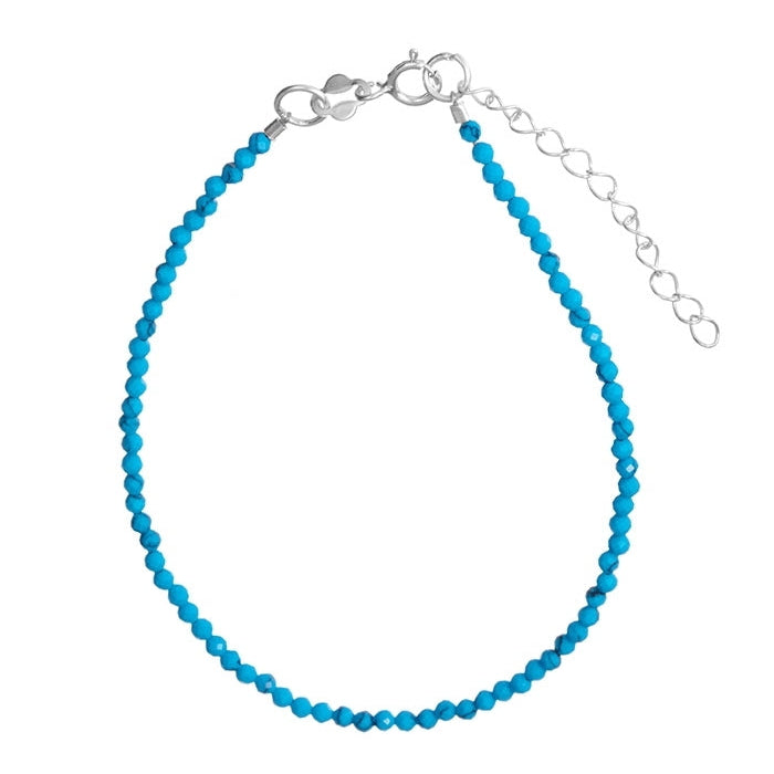 925 Silberarmband mit Türkis | KOOMPLIMENTS