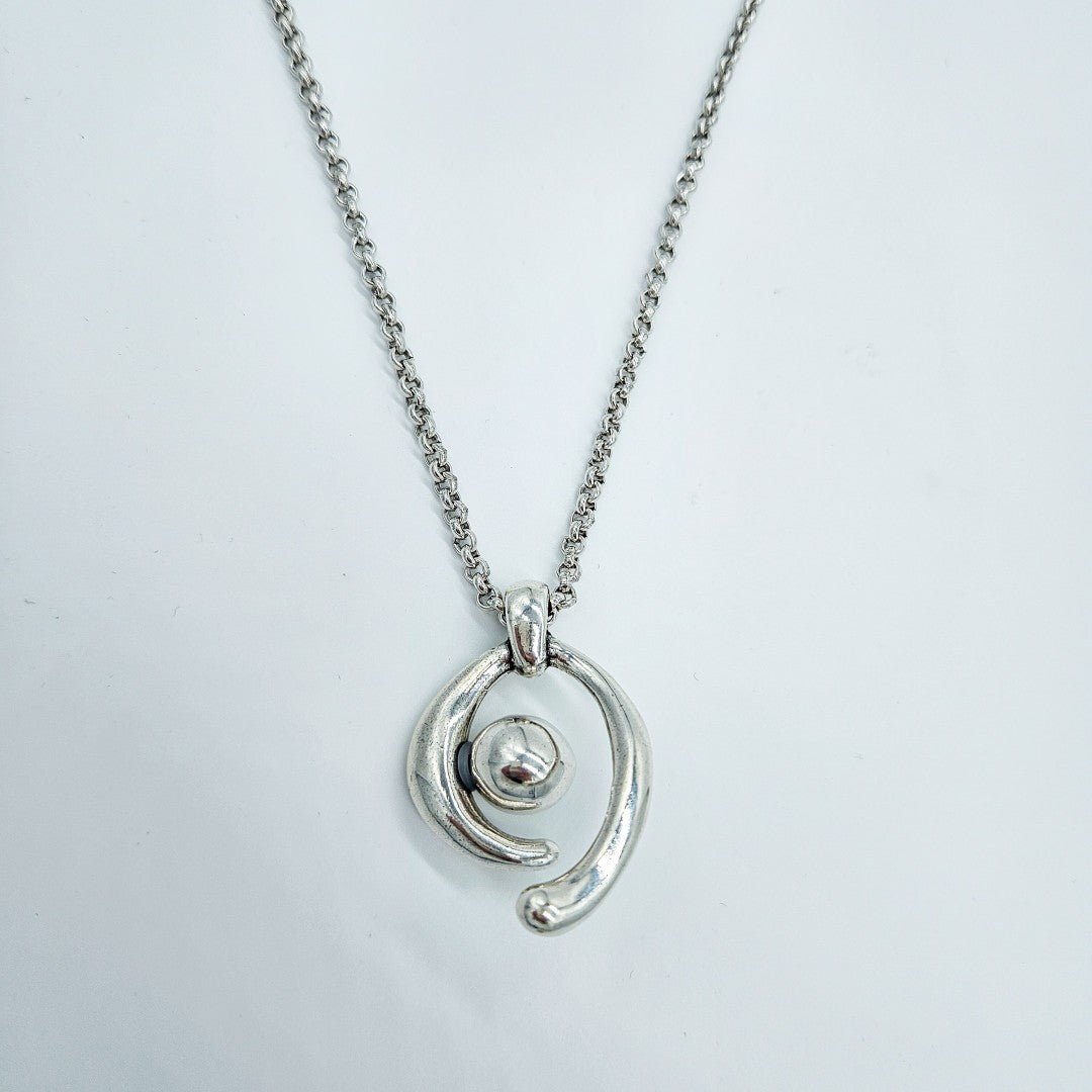 Silberkette mit Kugel | Schmuck aus Spanien | KOOMPLIMENTS