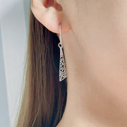 Silber-Ohrringe Filigraner Design | KOOMPLIMENTS