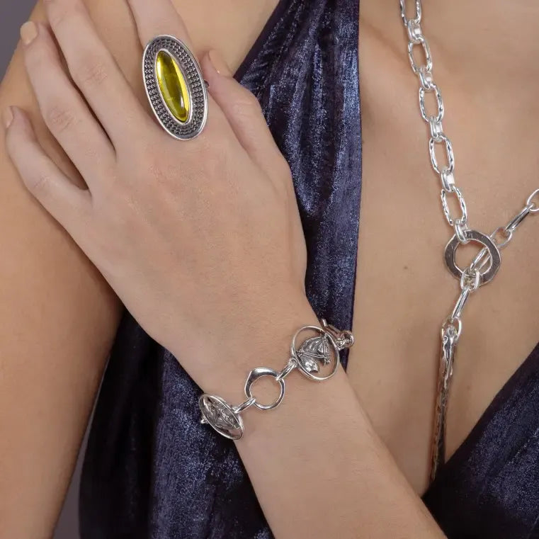 Grosse ovale Ringe | KOOMPLIMENTS