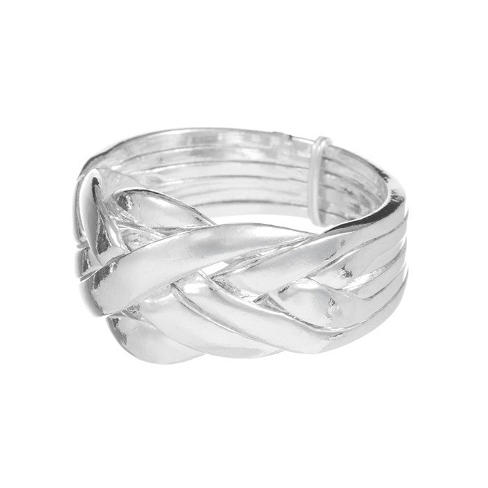 Der Puzzle-Ring oder Ring der Sultane aus 925 Silber | KOOMPLIMENTS