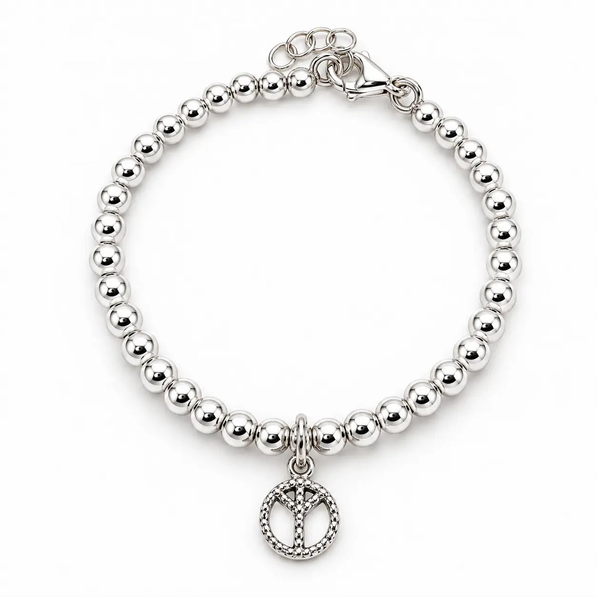 Armband mit Friedenssymbol Armband KOOMPLIMENTS