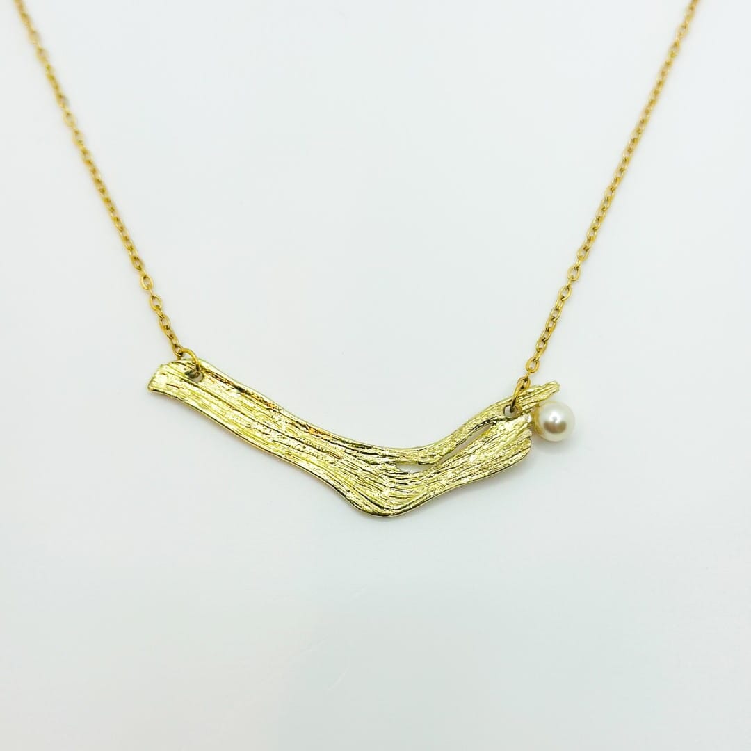 Choker mit Perle NOVEL Halsketten KOOMPLIMENTS