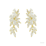 Elegante grosse Ohrringe mit Zirkonias - BRIANNE Ohrringe KOOMPLIMENTS