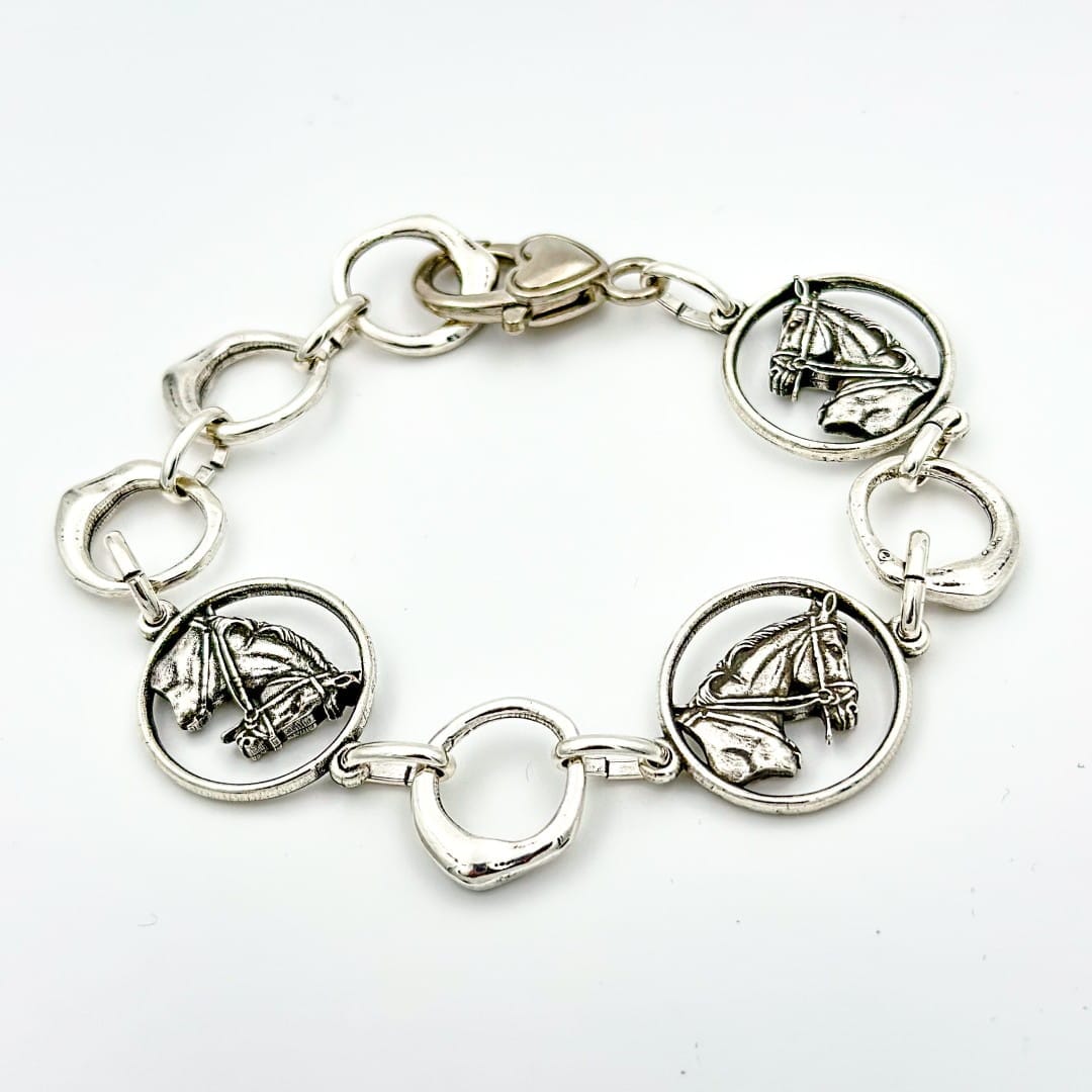Kettenarmband mit Pferdefigur Armband KOOMPLIMENTS