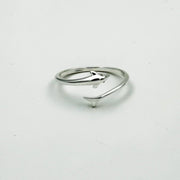 Ring Delfine aus Silber Ringe KOOMPLIMENTS
