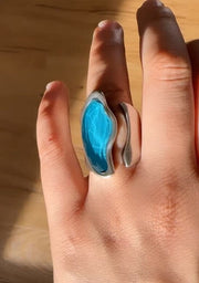 Ring Wasser Stein - ASTEROID Ringe KOOMPLIMENTS