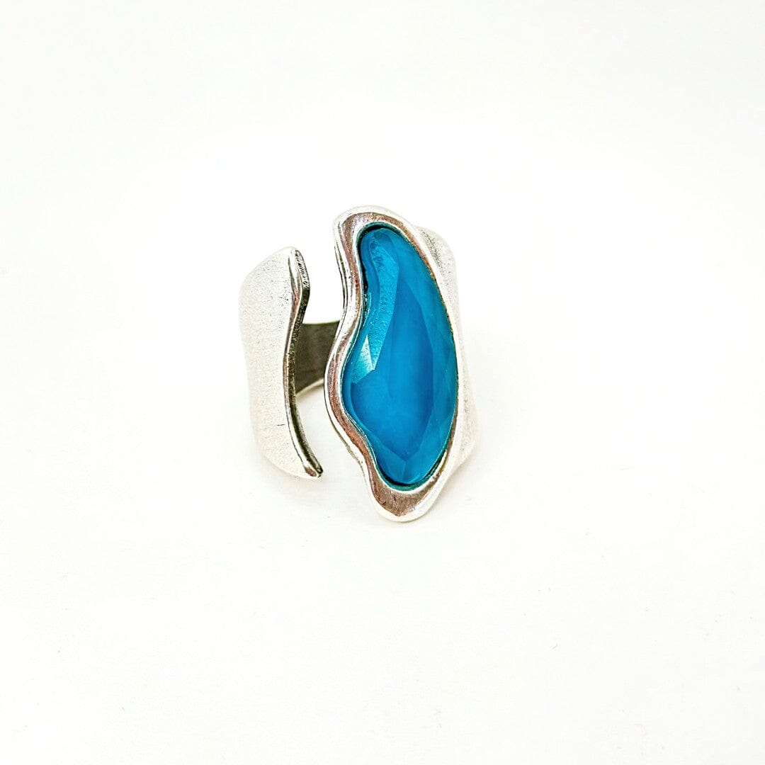 Ring Wasser Stein - ASTEROID Ringe KOOMPLIMENTS