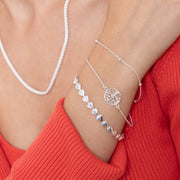 Silber Armband Herzen Armband KOOMPLIMENTS