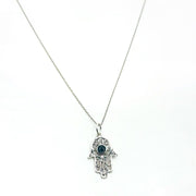 Silber Halskette Fatima Hand Halsketten KOOMPLIMENTS