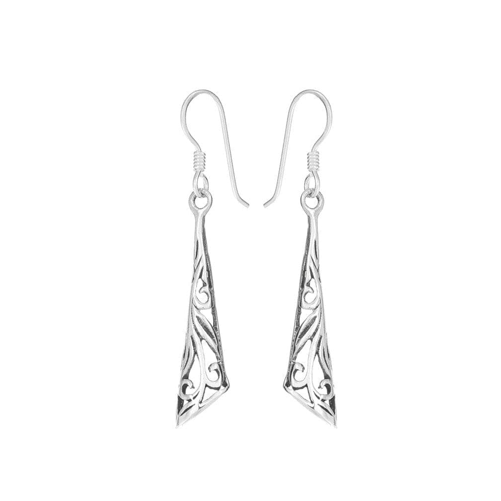 Silber-Ohrringe Filigraner Kegel KOOMPLIMENTS