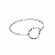 Silber Ring mit Kreis - KIKLOS Ringe KOOMPLIMENTS