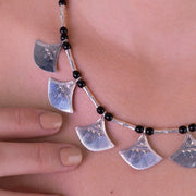 Silberkette mit Tuareg-Symbol - Shatshat Halsketten KOOMPLIMENTS
