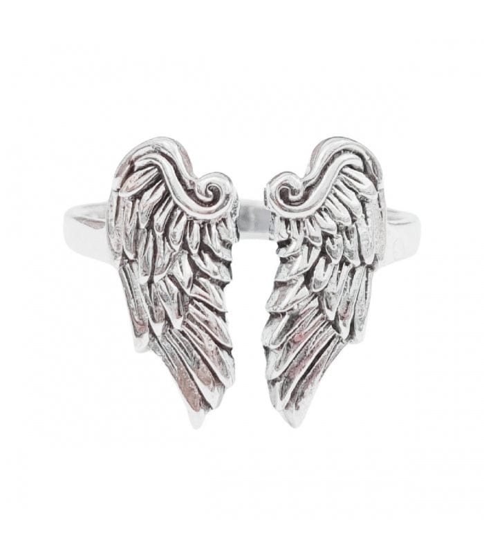 Silberring mit Flügeln Ringe KOOMPLIMENTS