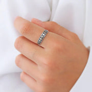 Silberring mit Mondphase Ringe KOOMPLIMENTS