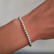 925 Silber Perlenarmband - Basic Armband KOOMPLIMENTS