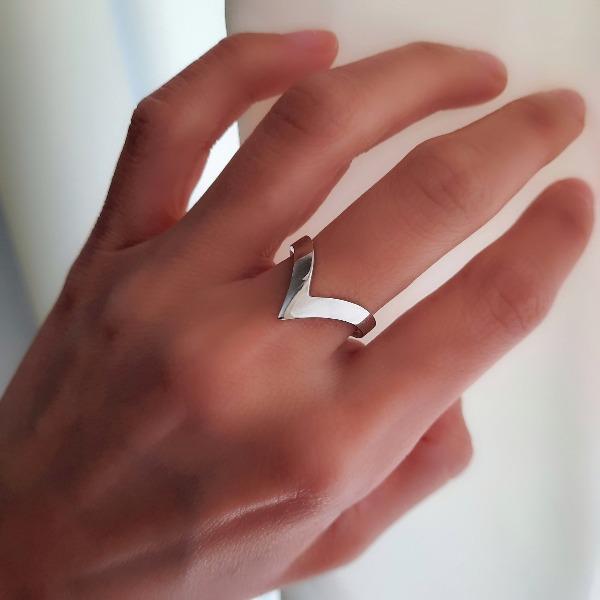 925 Silber Ring - Spitze Ringe KOOMPLIMENTS