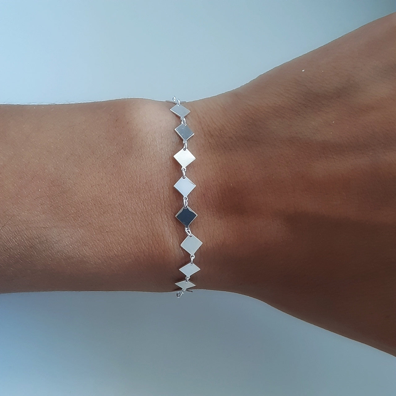 Armband 925 Sterlingsilber - Rhombus Armband KOOMPLIMENTS