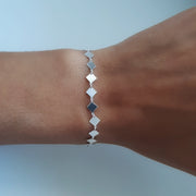 Armband 925 Sterlingsilber - Rhombus Armband KOOMPLIMENTS
