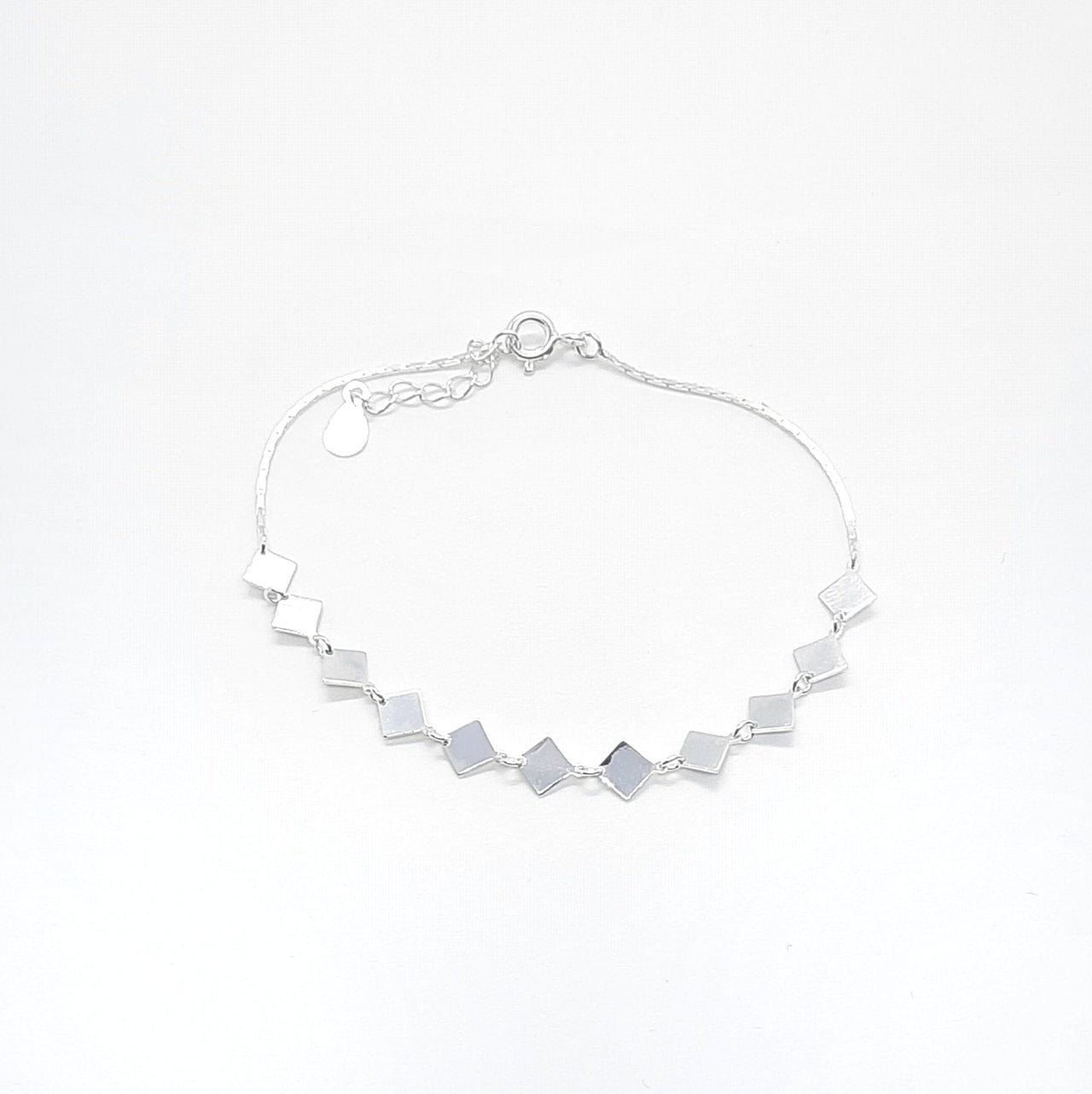 Armband 925 Sterlingsilber - Rhombus Armband KOOMPLIMENTS