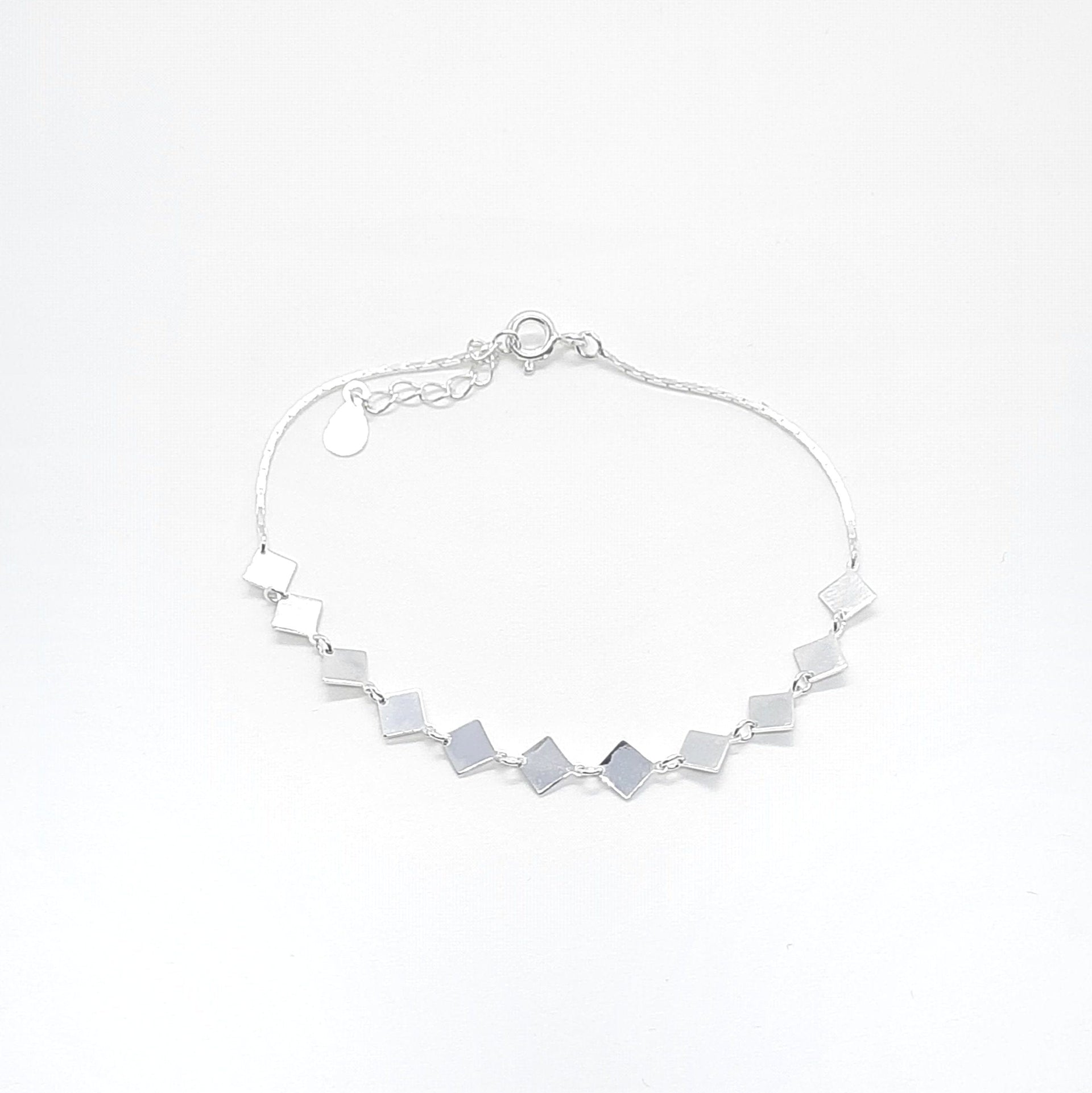 Armband 925 Sterlingsilber - Rhombus Armband KOOMPLIMENTS