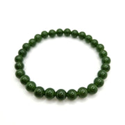 Armband aus grünen Jadeperlen Armband KOOMPLIMENTS