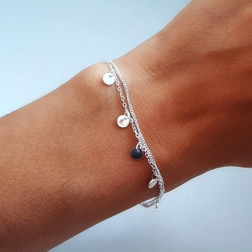Armband aus Silber mit Medaillons - Medilla Armband KOOMPLIMENTS