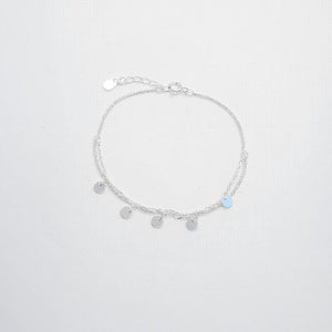 Bracelet en argent avec médaillons - Medilla