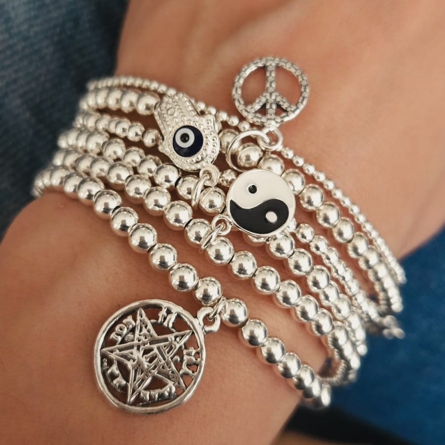 Armband mit Friedenssymbol Armband KOOMPLIMENTS
