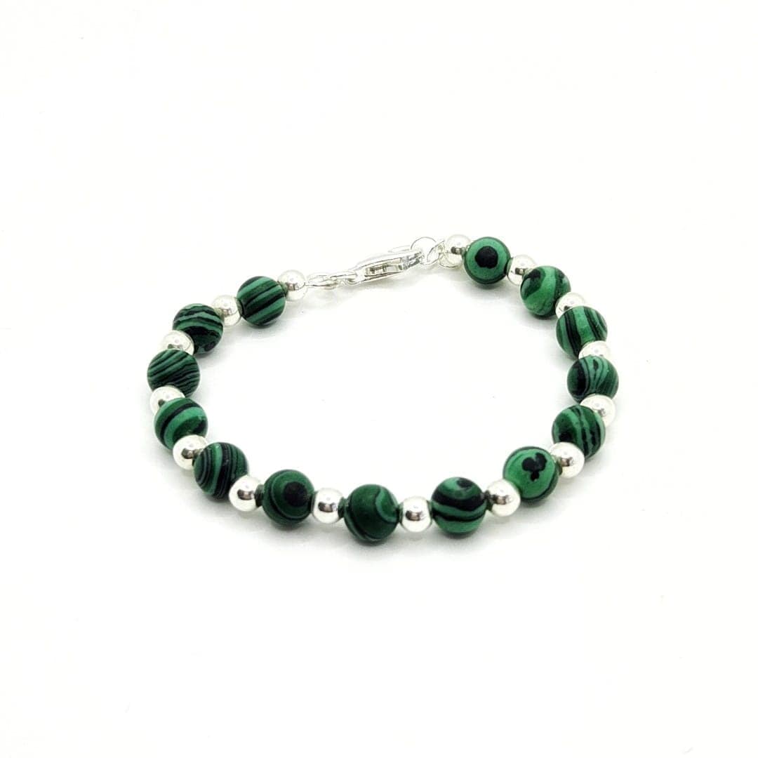 Armband mit Malachit Steinen Armband KOOMPLIMENTS