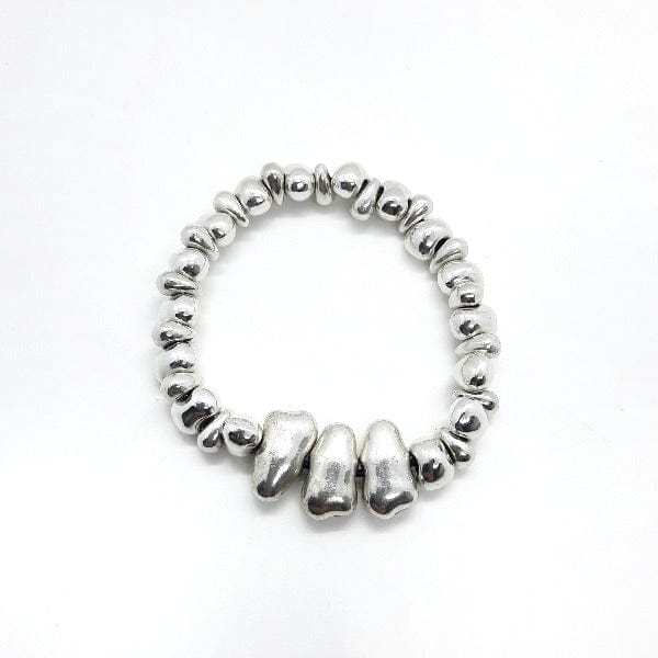 Armband mit Perlen in unregelmässigen Formen - Denta Armband KOOMPLIMENTS
