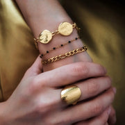 Armkette aus Edelstahl - Figaro Armband KOOMPLIMENTS 