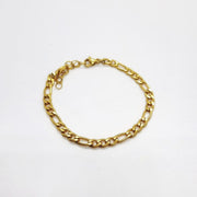 Armkette aus Edelstahl  - Figaro Armband KOOMPLIMENTS