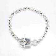 Armkette aus Silber mit Schloss und Schlüssel Armband KOOMPLIMENTS