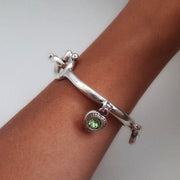 Armreif mit Herzen Anhänger Armband KOOMPLIMENTS