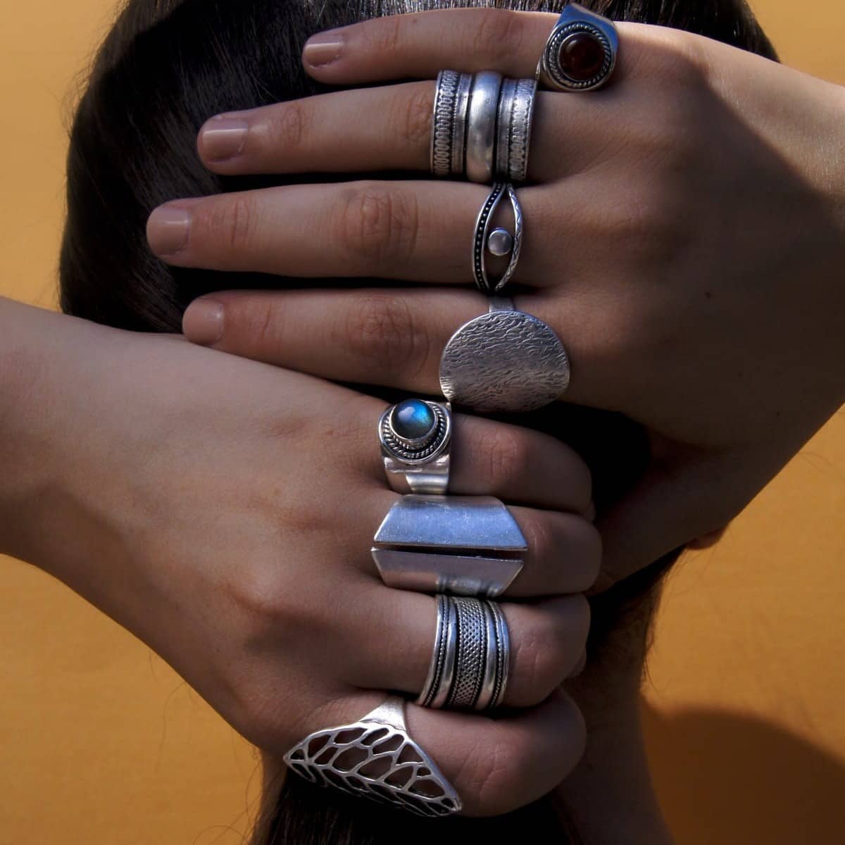 Auge Silber Ring - Ayoun Ringe KOOMPLIMENTS
